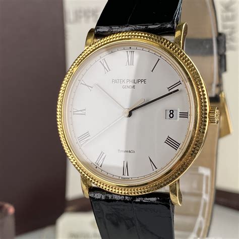 platinum patek philippe calatrava lug watch|patek philippe calatrava 3944 j.